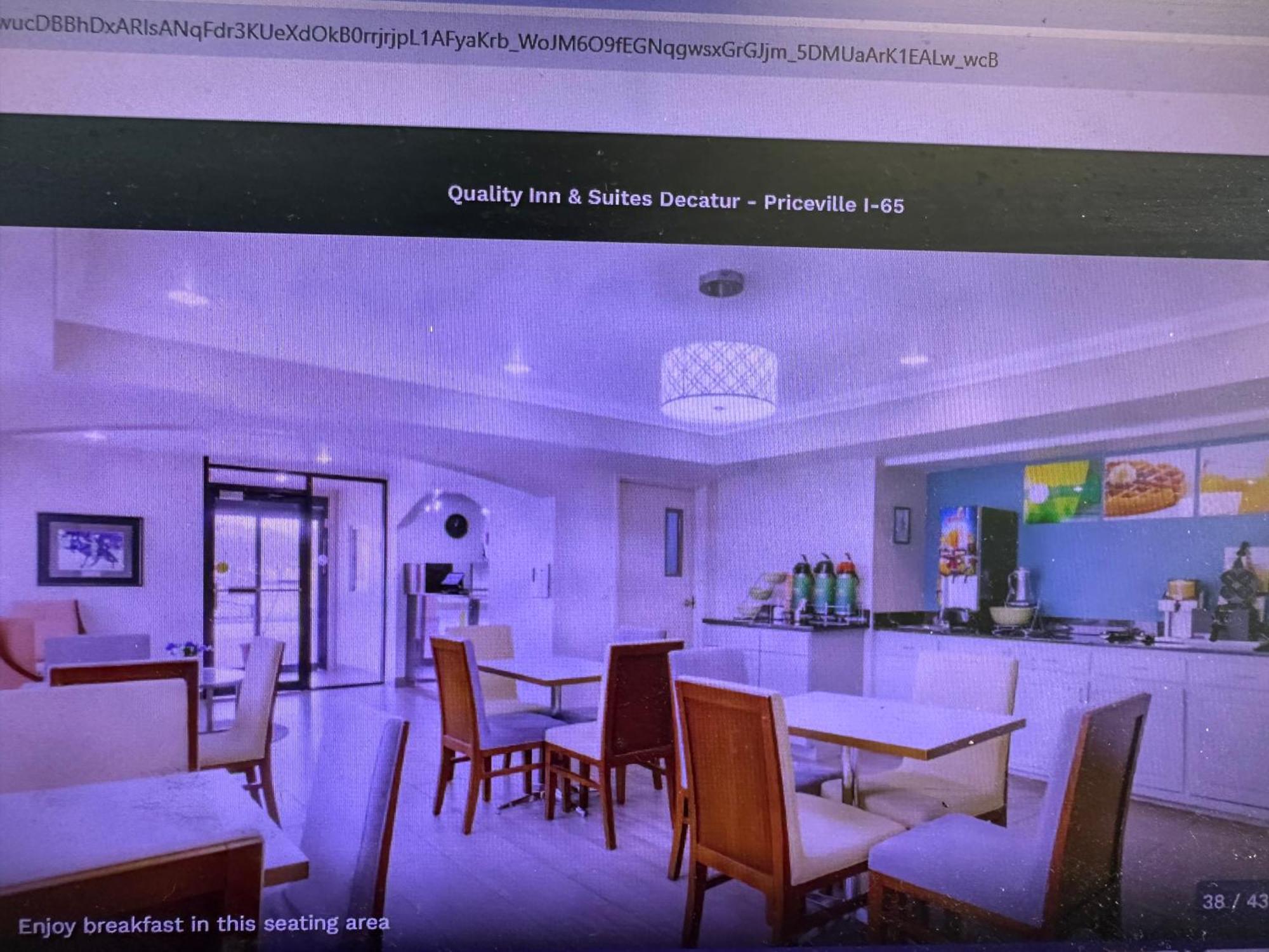 Quality Inn & Suites Decatur Priceville I-65 Exteriör bild